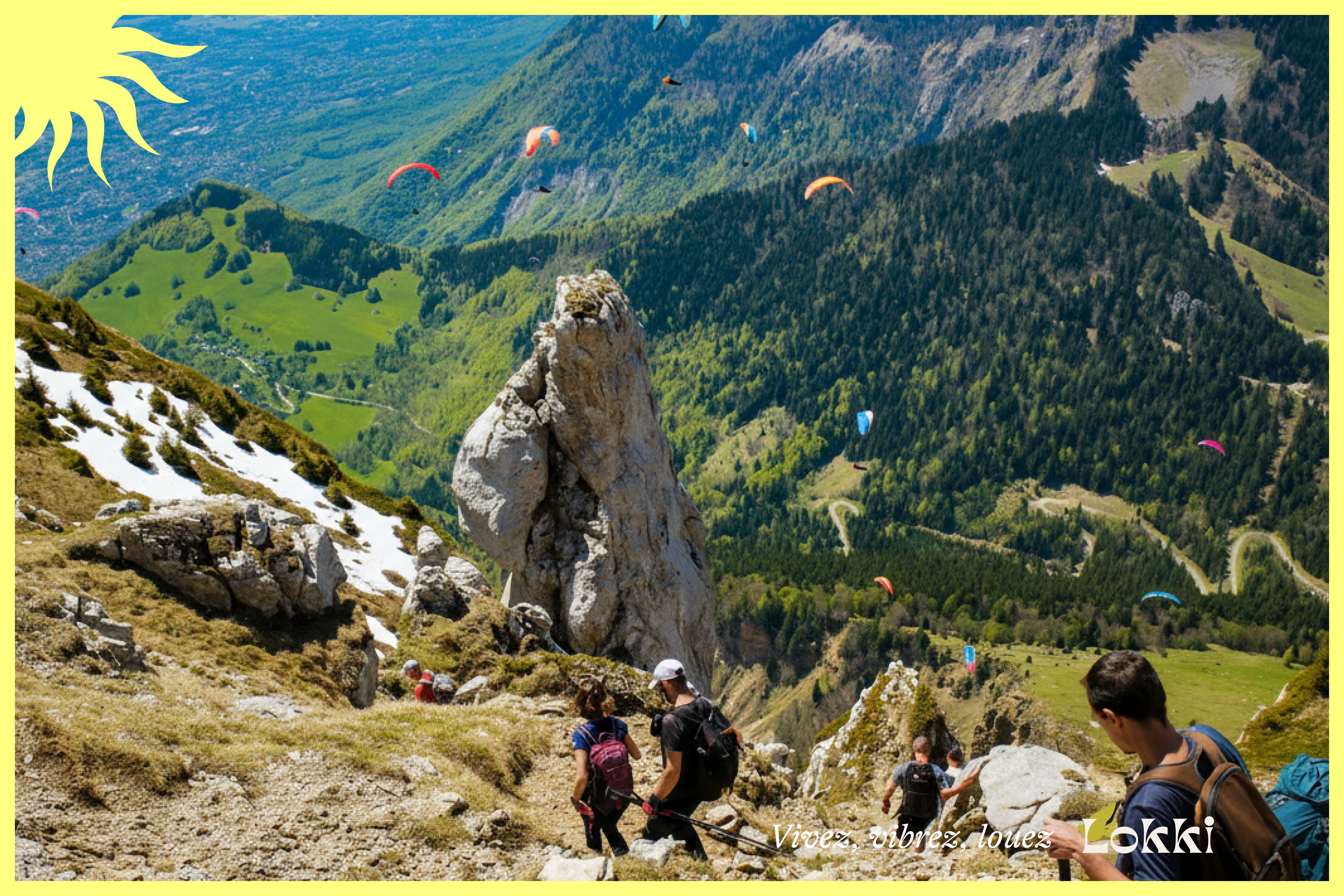 La montagne comme terrain d’aventure multi-activités.